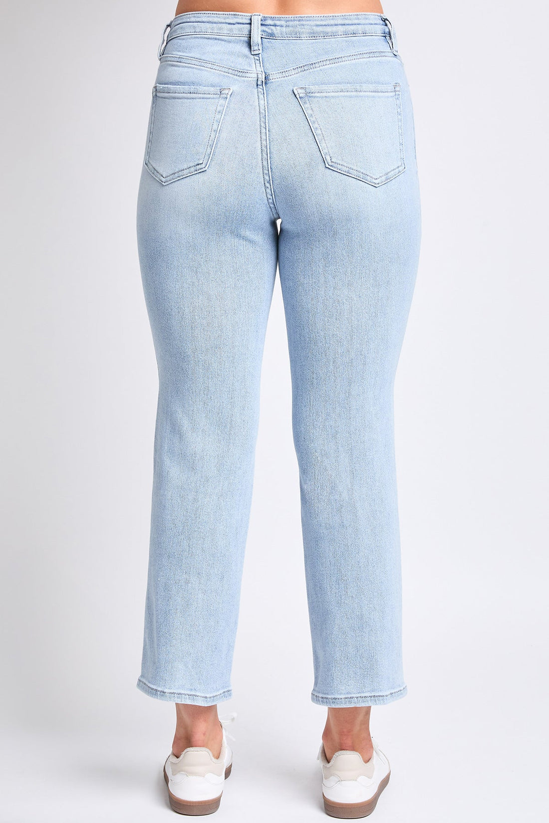 Women's Luxe High Rise Vintage Stretch Straight Jeans