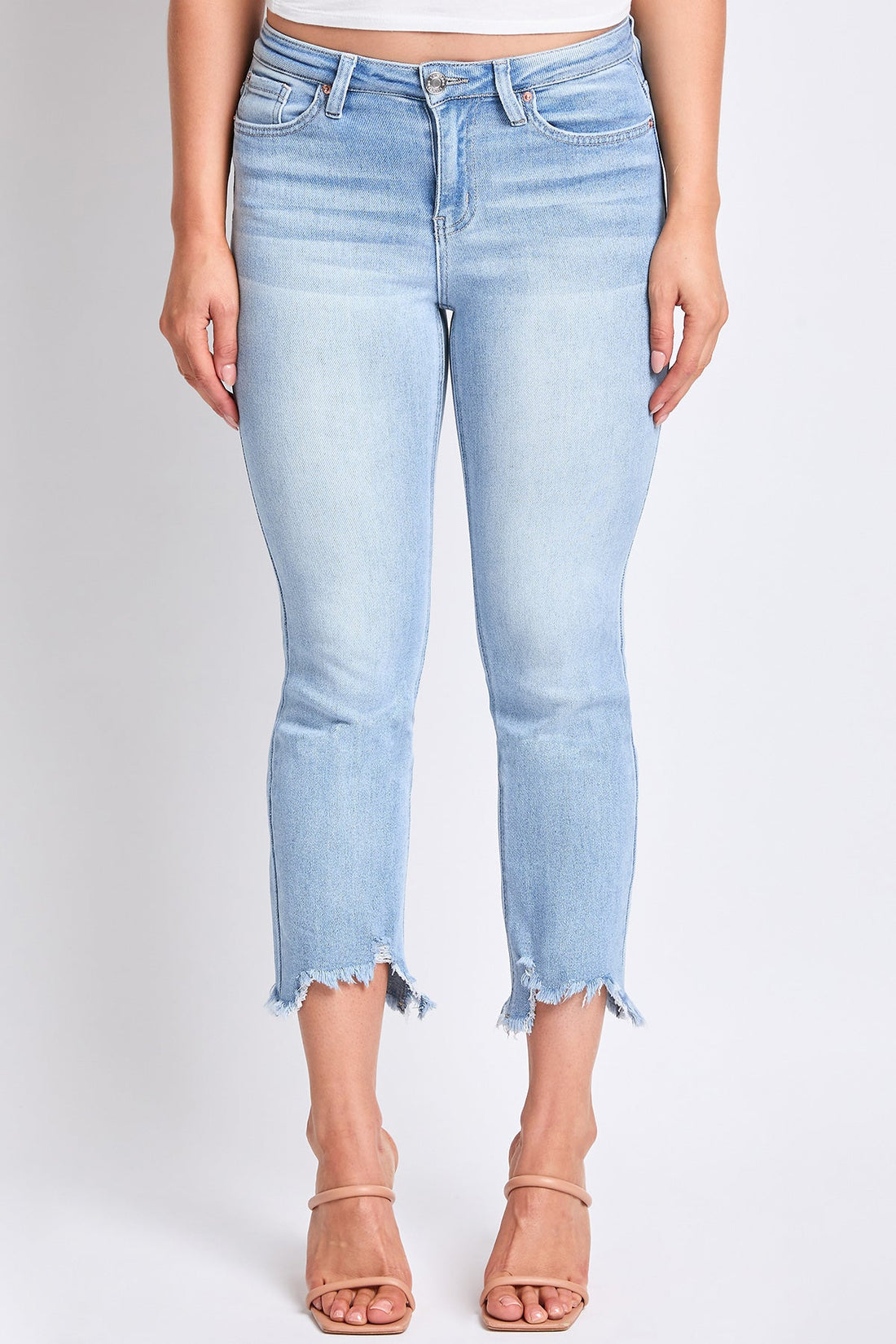 Women's High Rise Cropped Kick Flare