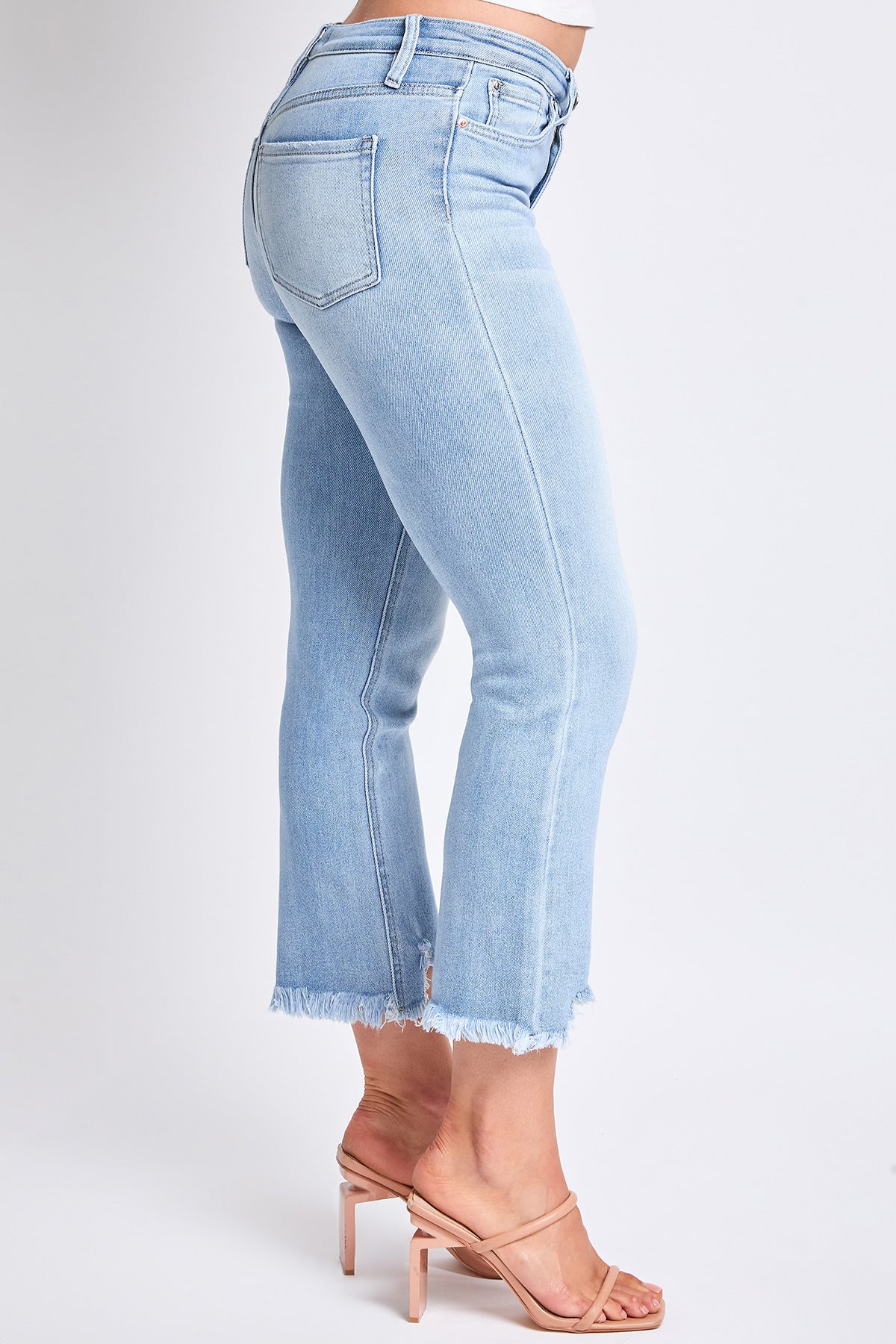 Women's High Rise Cropped Kick Flare