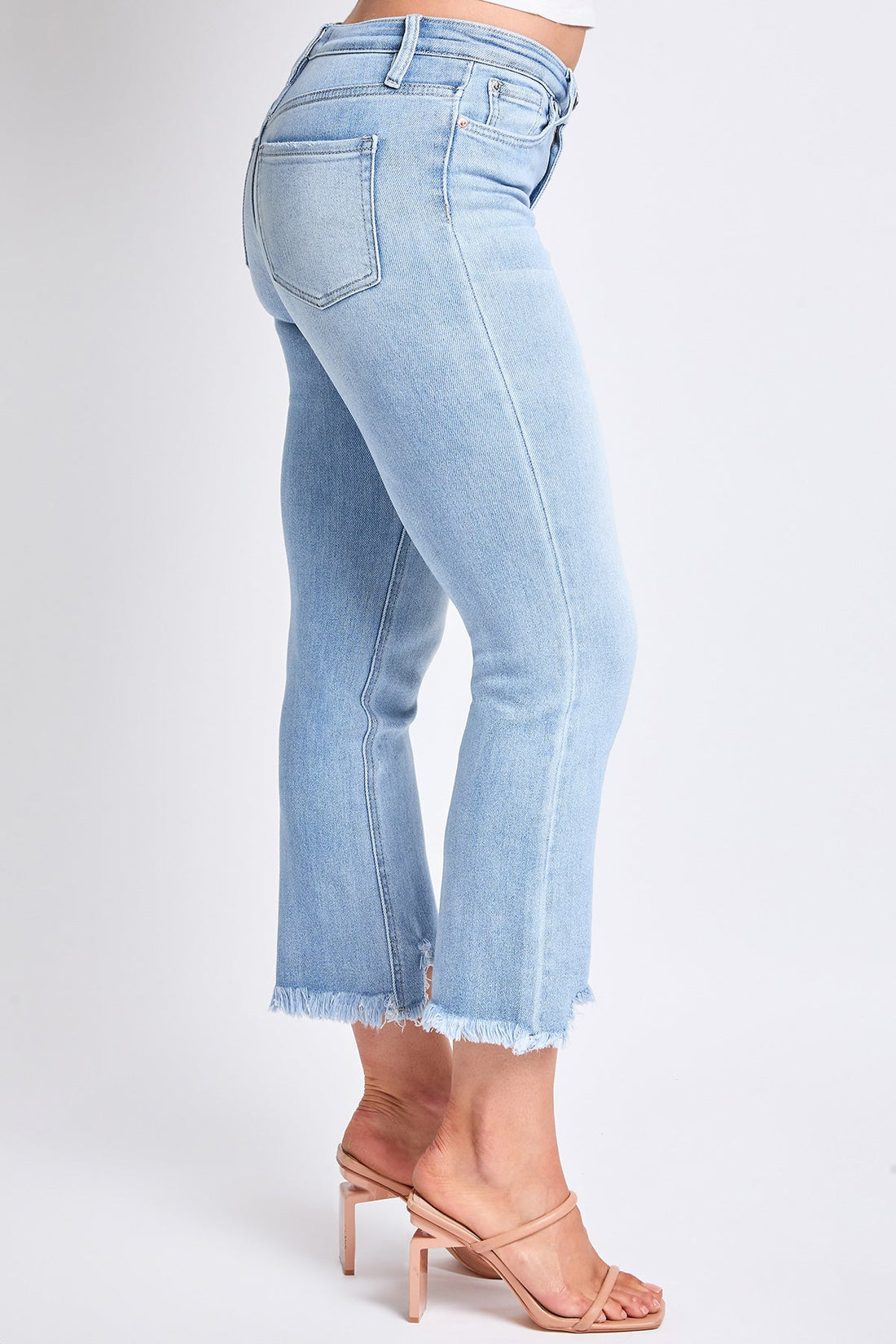 Women's High Rise Cropped Kick Flare