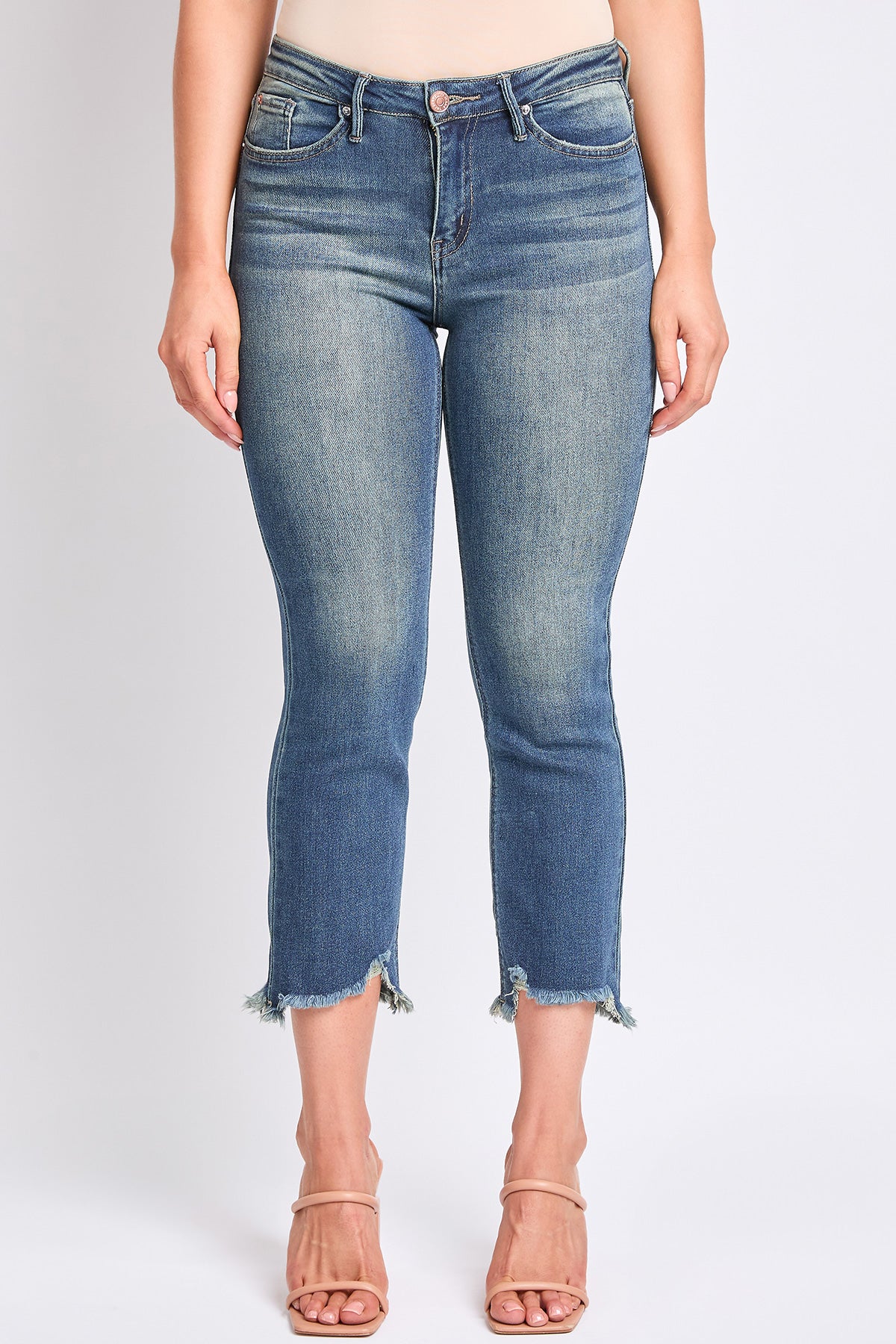 Women's High Rise Cropped Kick Flare