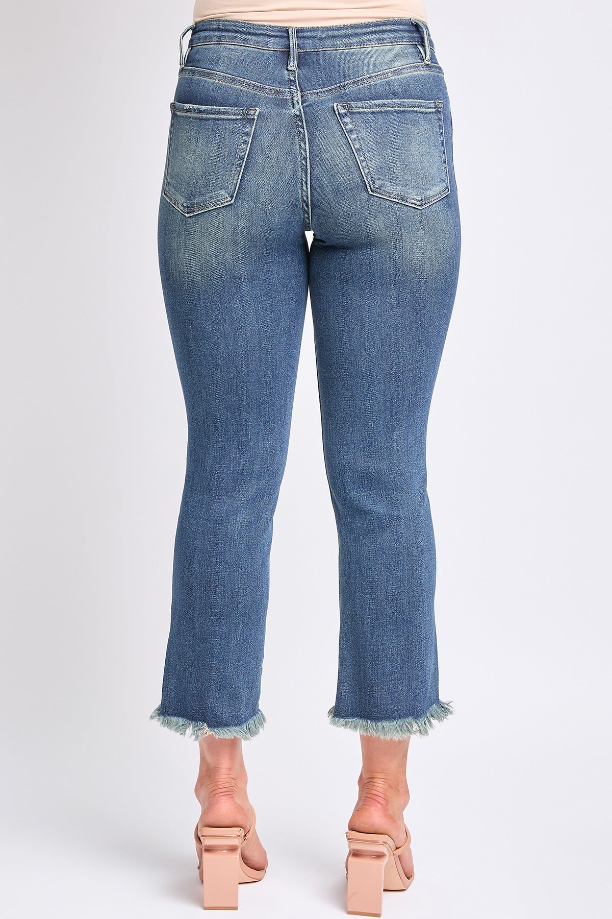 Women's High Rise Cropped Kick Flare