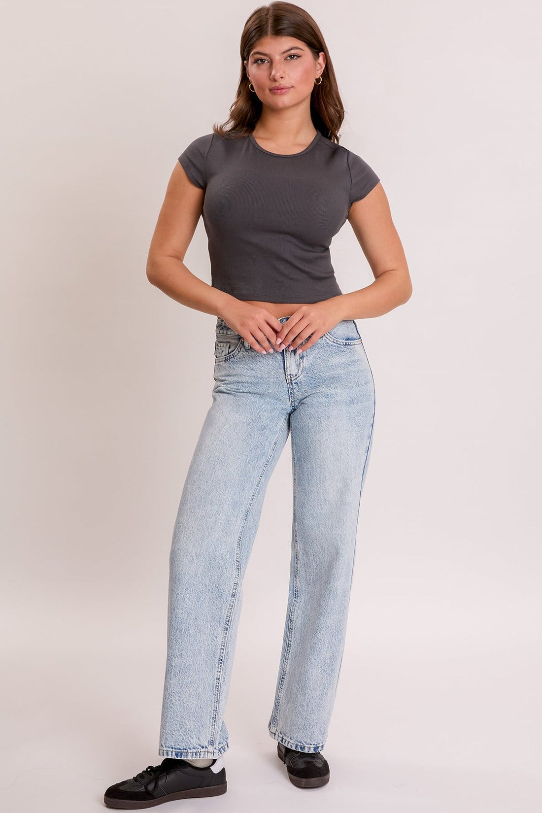 Women's Wide Leg with Butterfly Print