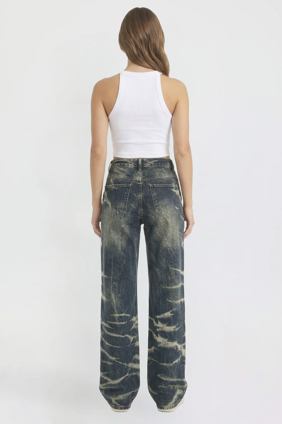 Women's Wide Leg Essential Baggy Jeans