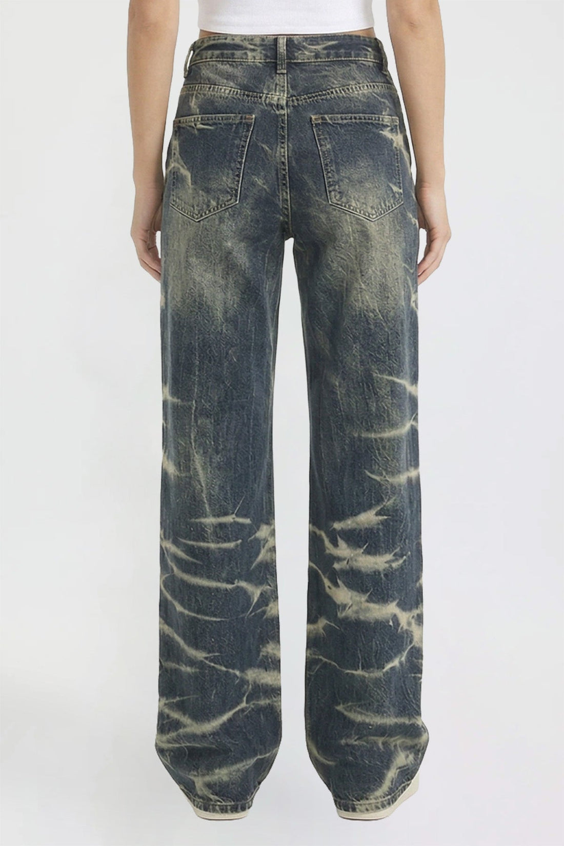 Women's Wide Leg Essential Baggy Jeans