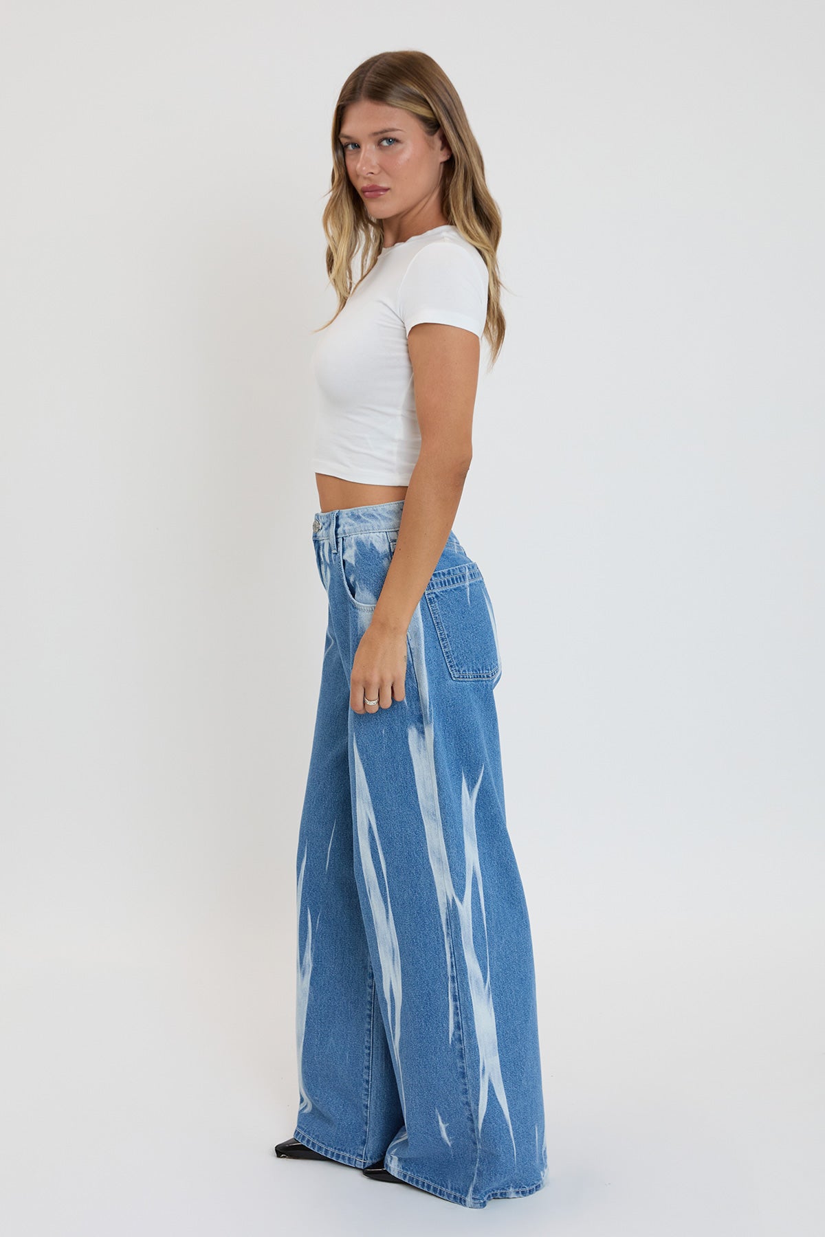 Women's Billie Baggy Wide Leg Jeans