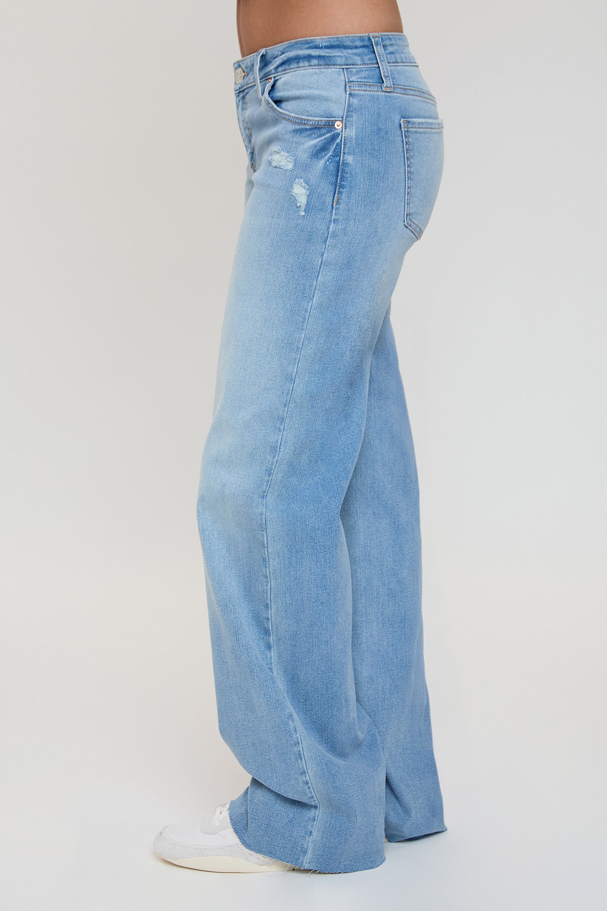 Women's Low Rise Wide Leg Jeans