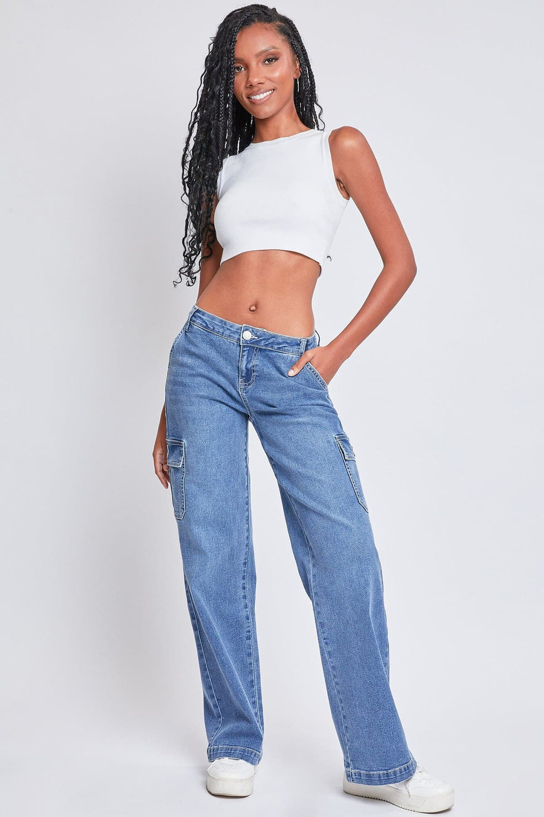 Women's Straight Cargo Skater Jeans