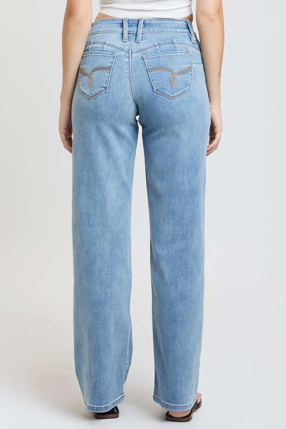 Women's Luxe High Rise WannaBettaButt Straight Jeans