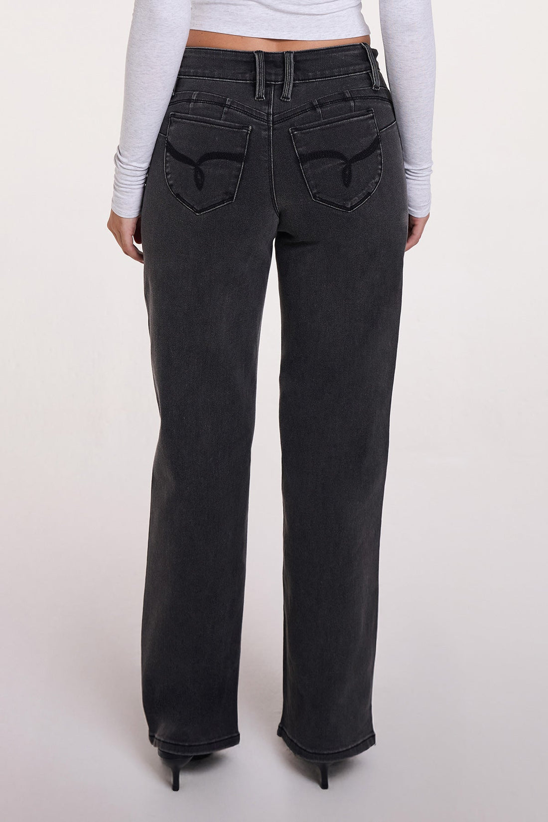 Women's Luxe High Rise WannaBettaButt Straight Jeans