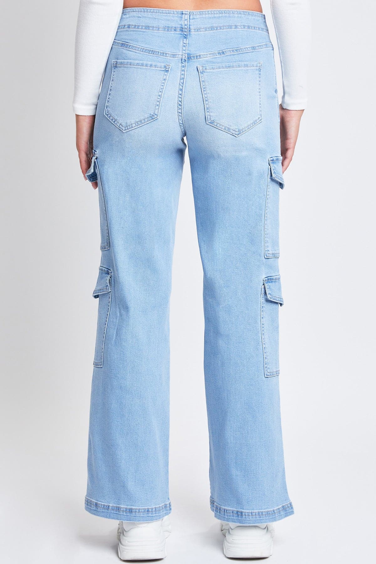 Women’s Wide Leg Double Cargo Jeans