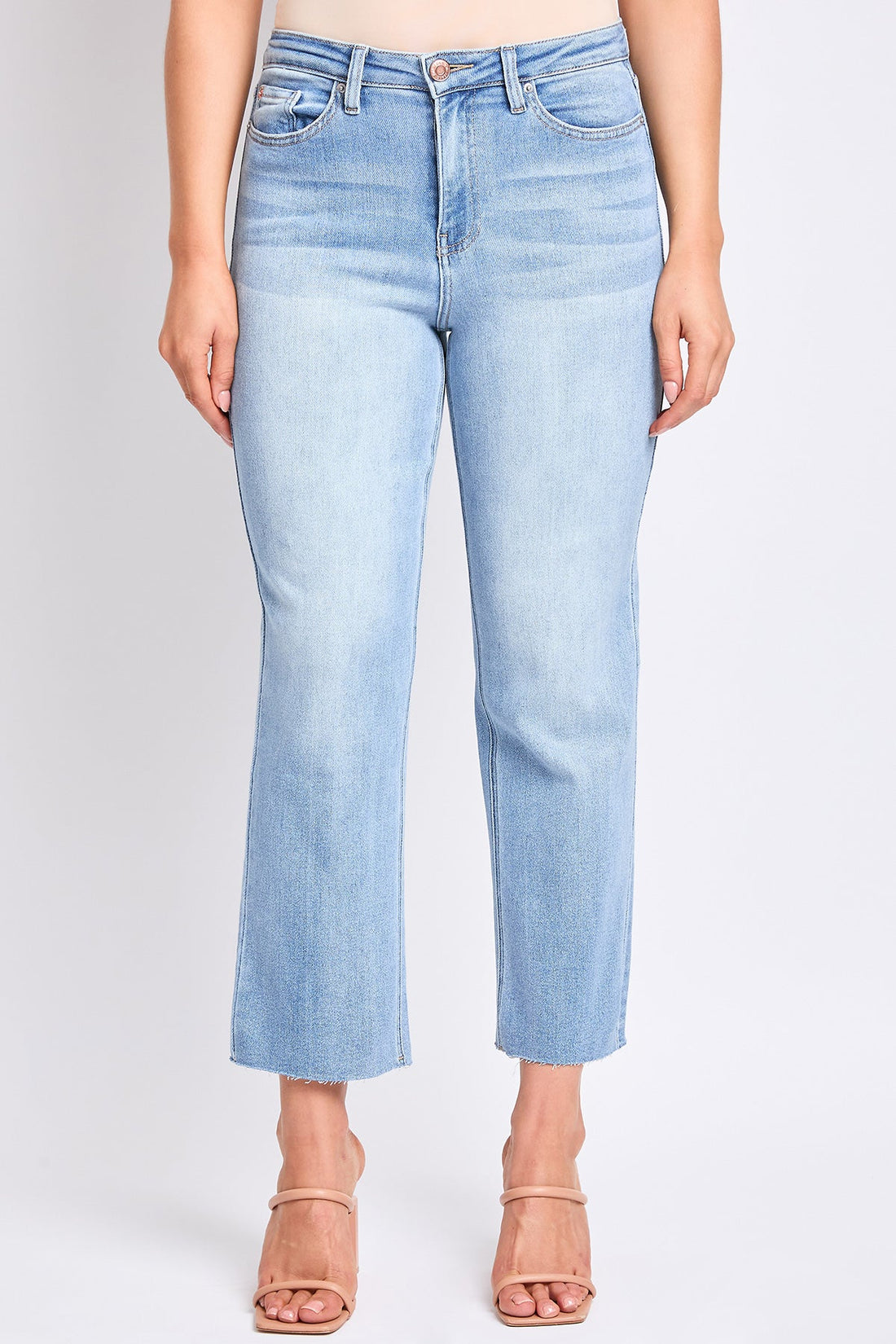 Women's Cropped Straight Jeans
