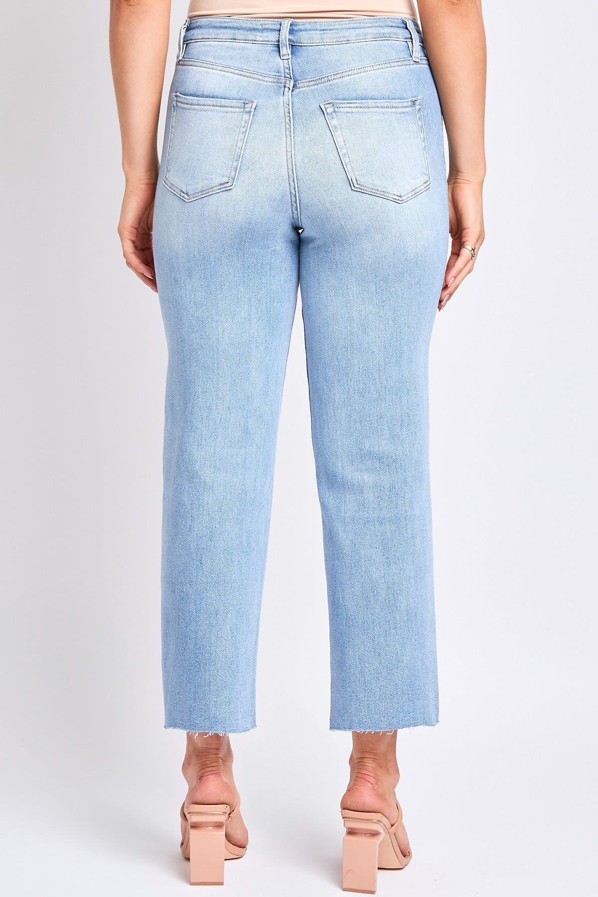 Women's Cropped Straight Jeans