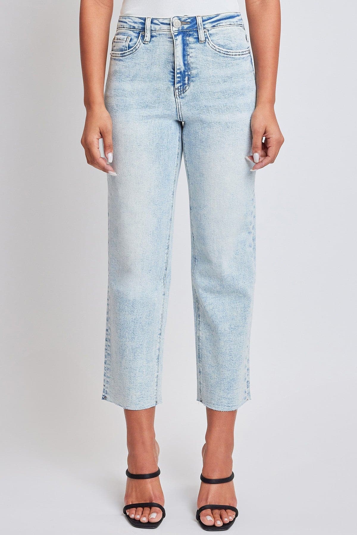 Women's Cropped Straight Jeans