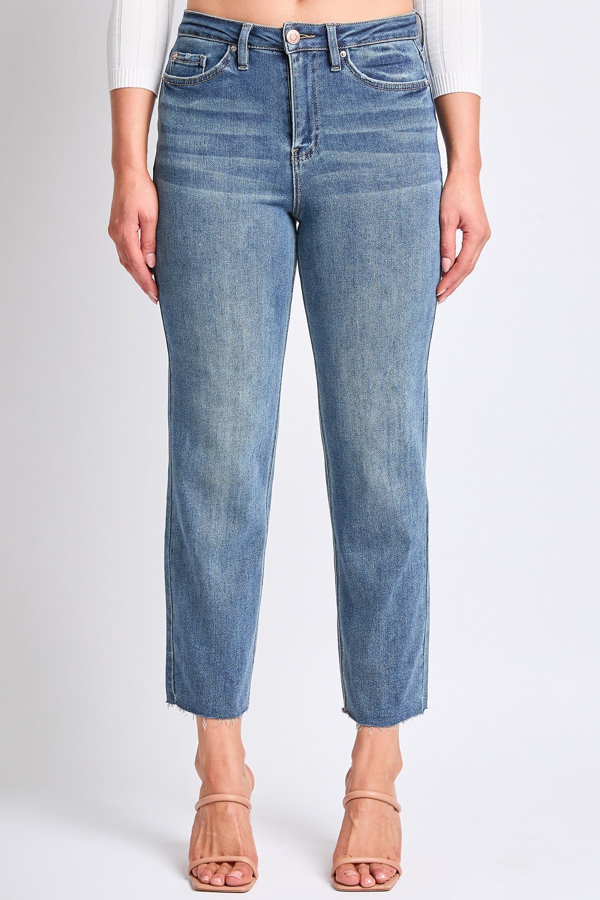Women's Cropped Straight Jeans
