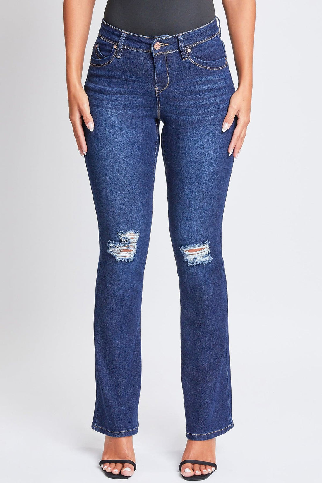 Women's WannaBettaButt Mid Rise Bootcut Jeans