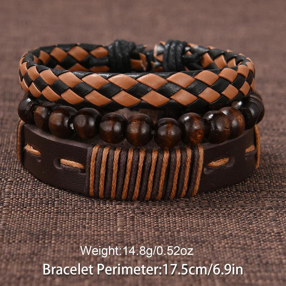 Men's Hip Hop Fashion Watch and Bracelet Set, Quartz Alloy Wristwatch