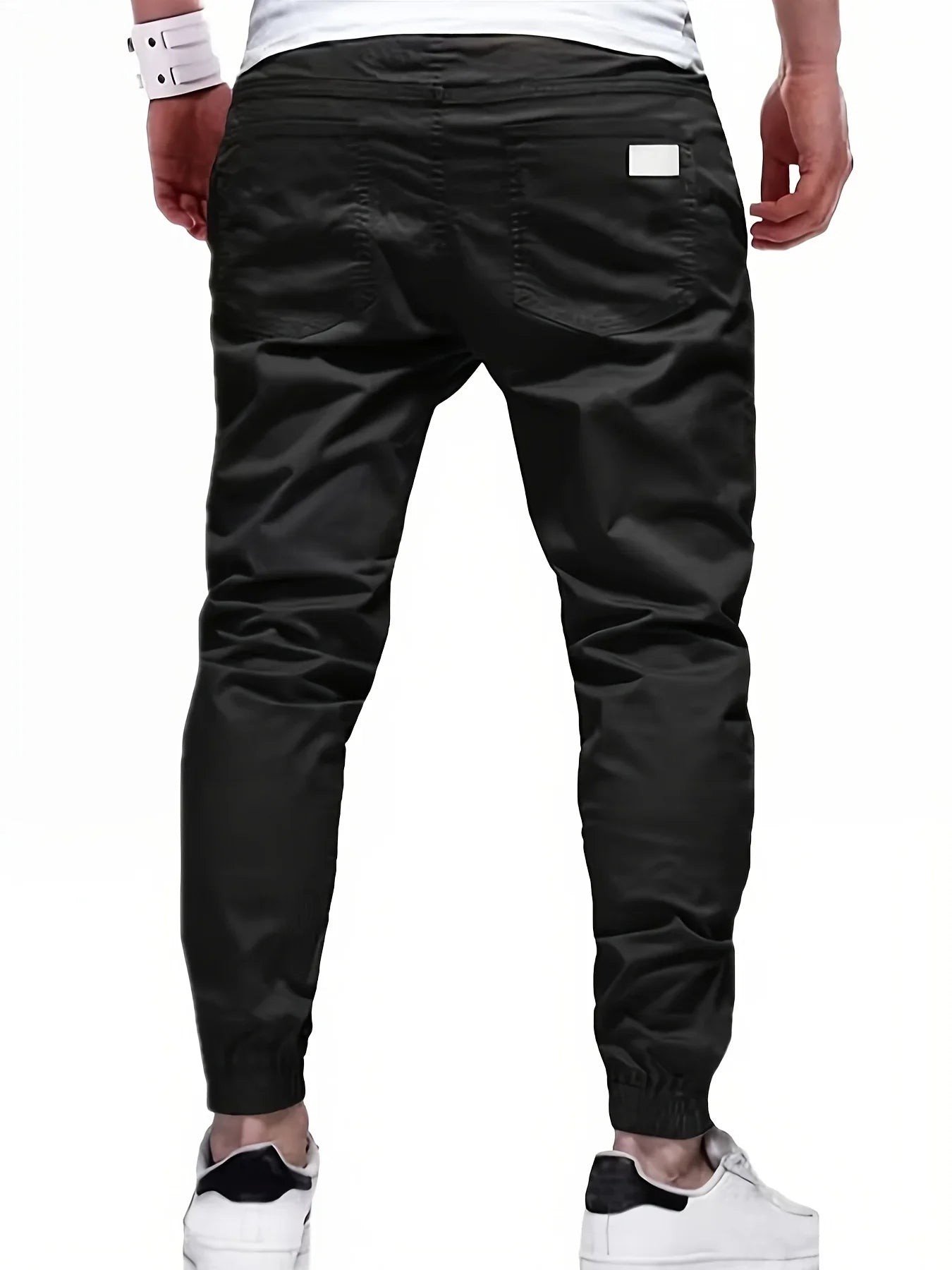 New Men's Casual Sports Pants Sweatpants Male Jogger Cargo Harem Pencil Pants Trousers Multi-pocket Sweatwear