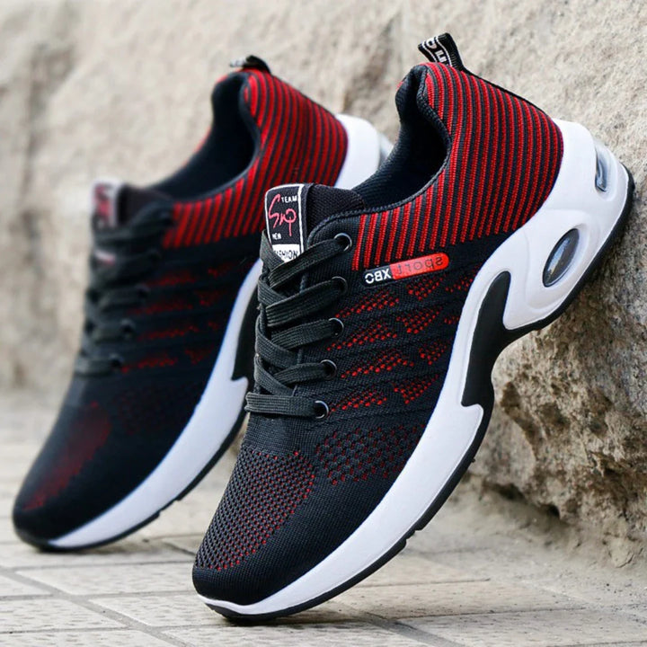 Men Running Shoes Breathable Lace-up
