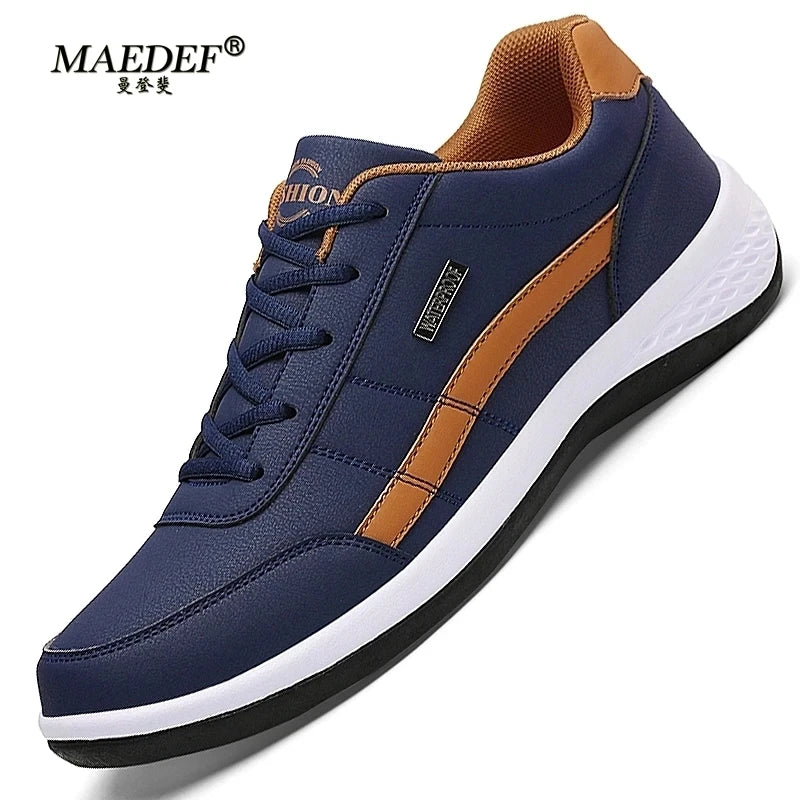 Men's Leather Waterproof Casual Comfortable shoes