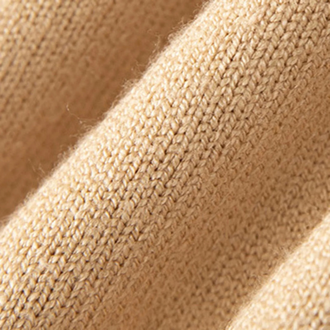 Men's V Neck Cardigan Sweater Single Breasted Ribbed Knitted