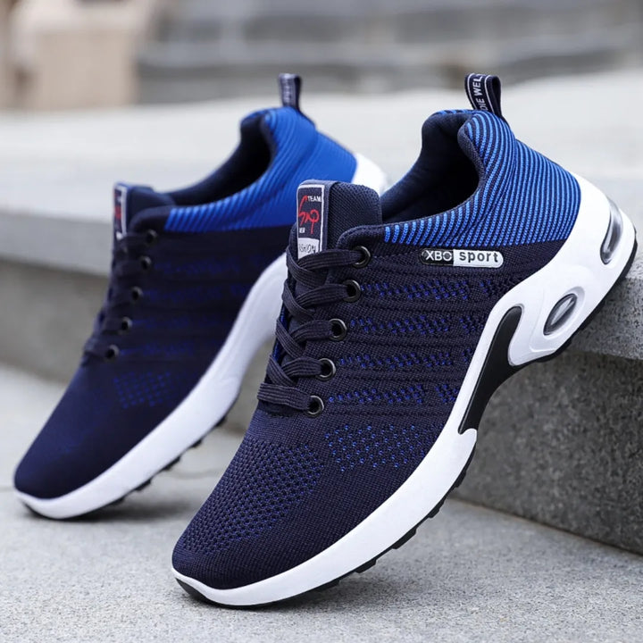 Men Running Shoes Breathable Lace-up