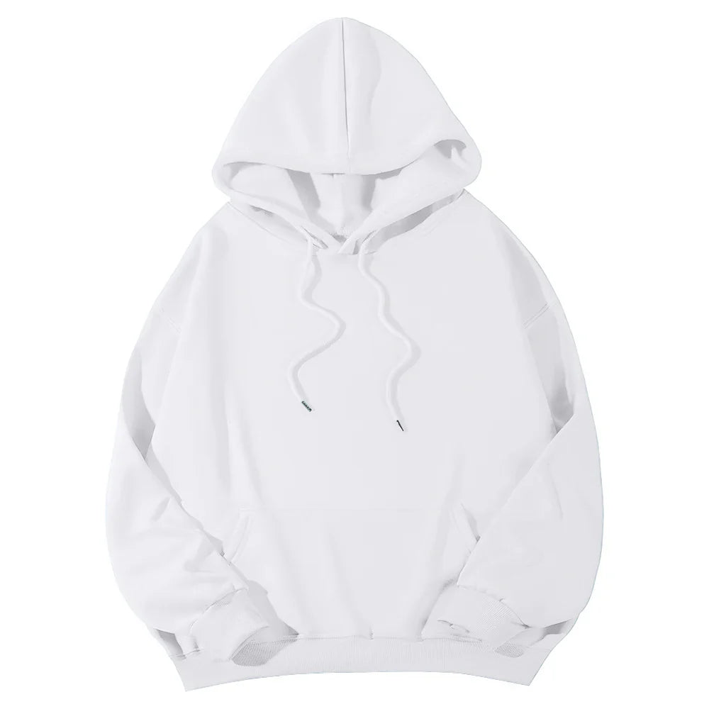 Women's Hoodies Pullover Spring Autumn Casual Hoodie 2026 Sweatshirts Solid Color Hoodies Oversize Black Sweatshirt Women Top