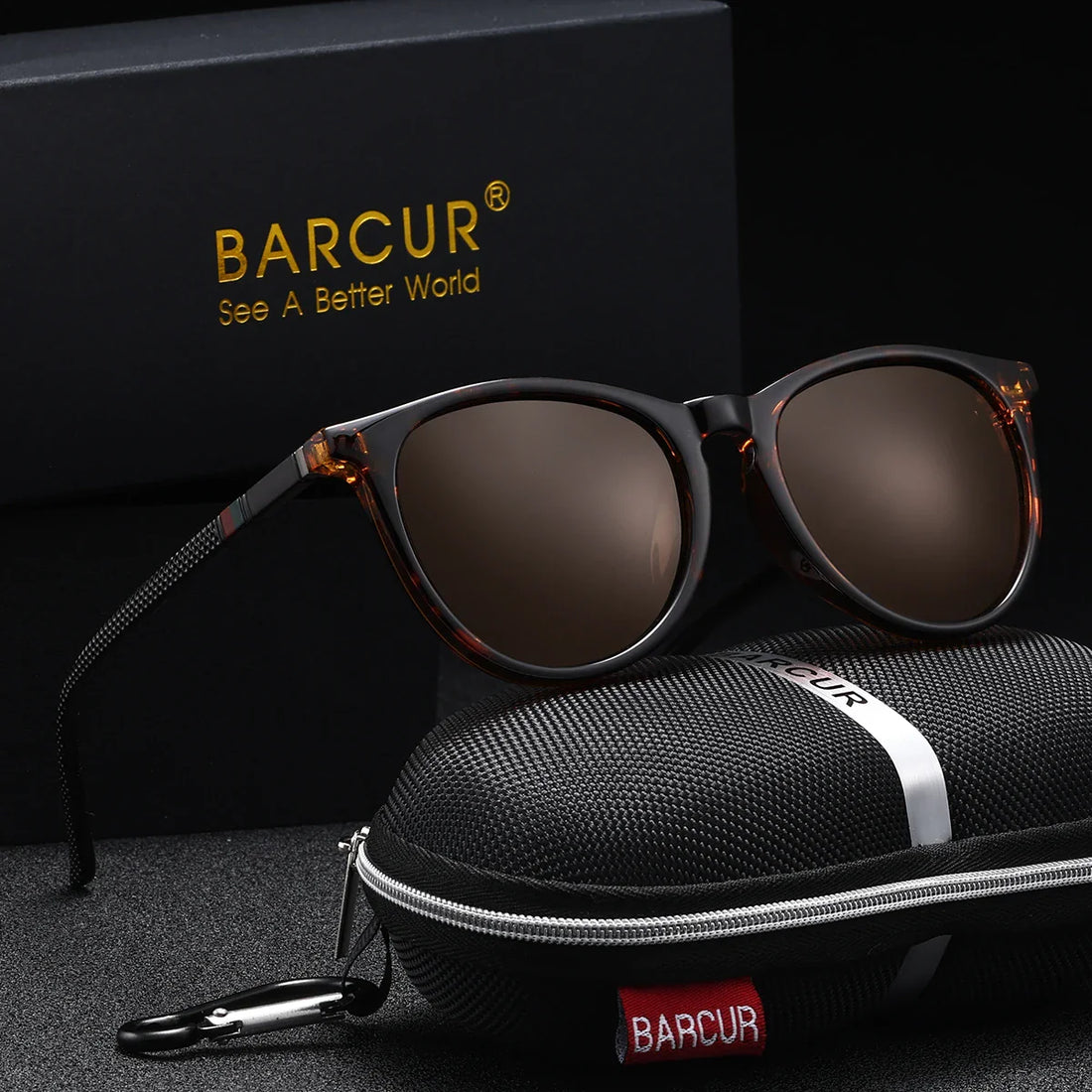 BARCUR Polarized Cat Eye Sunglasses for Women – Lightweight UV400 Sun Protection Eyewear with Fashion Polycarbonate Frame Mirror Lenses and Elegant Design – Stylish Summer Accessories for Shopping Travel & Outdoor