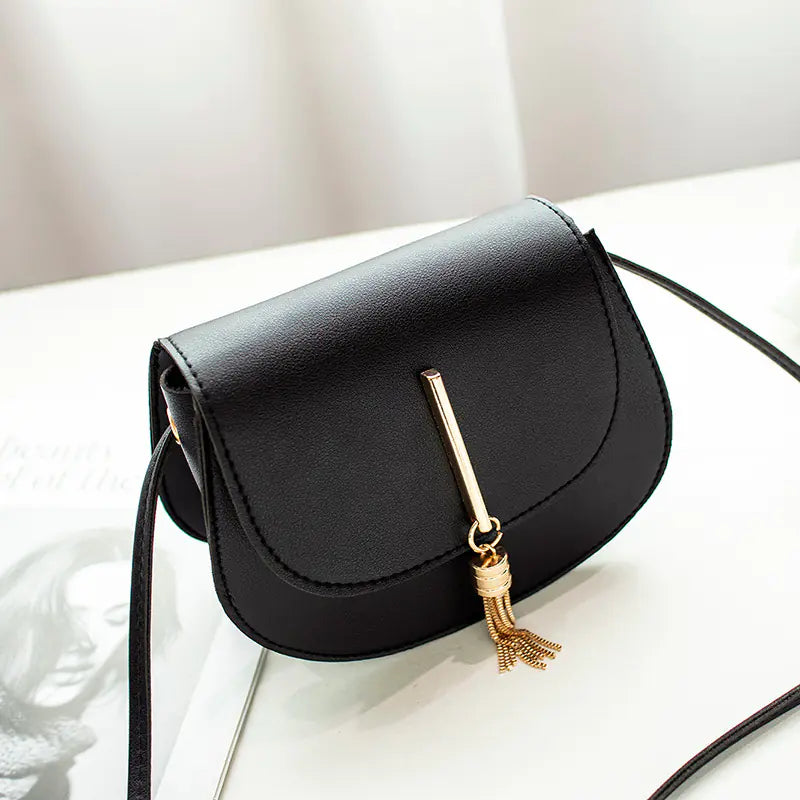 Fringe Crossbody Phone Bag and Round Purse