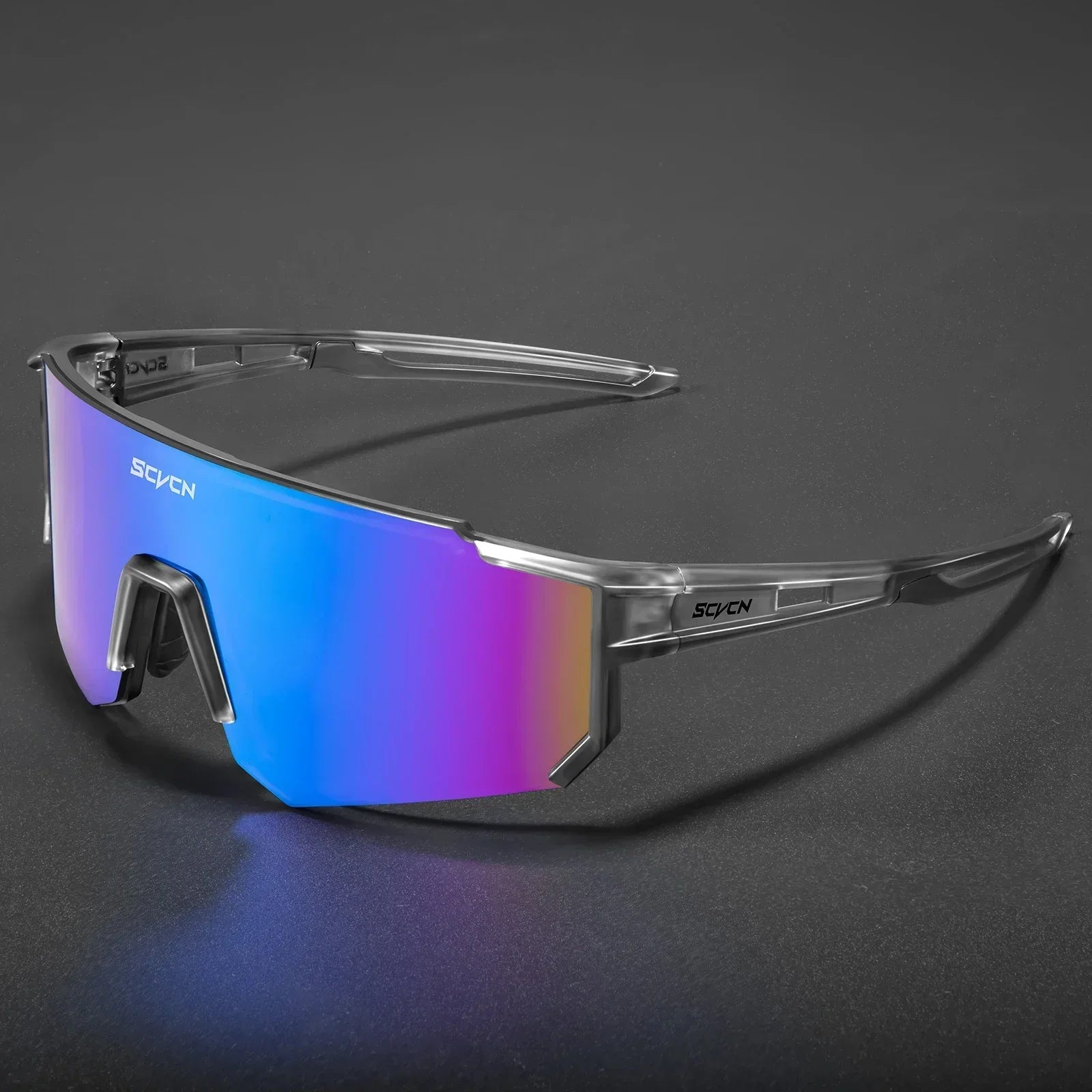 SCVCN New Cycling Sunglasses Men MTB Riding Glasses Women Outdoor Sports UV400 Running Hiking Sunglasses Bike Bicycle Eyewear