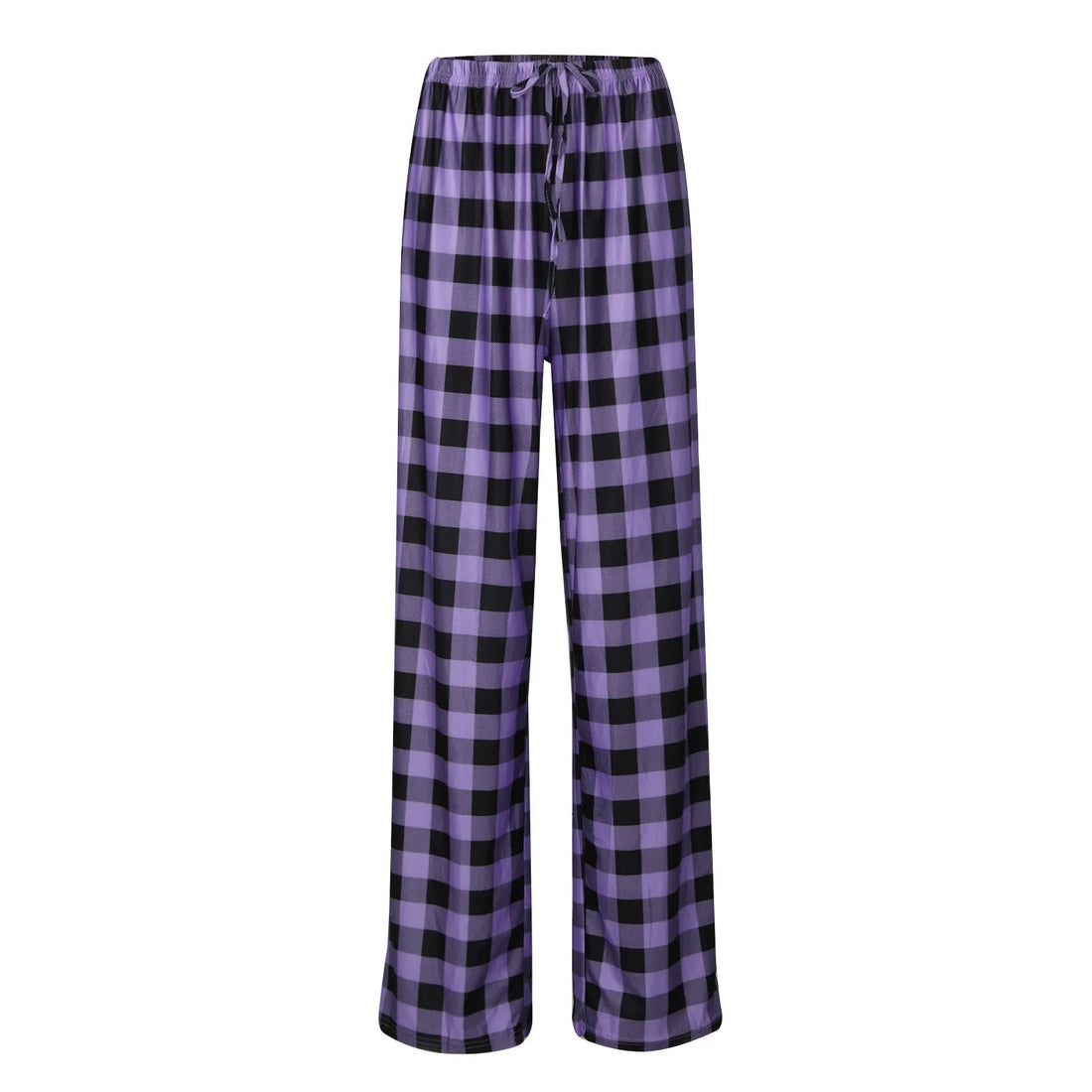 Women Christmas Pajama pants Autumn Winter Plaid Printed Pants