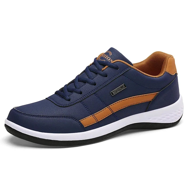 Men's Leather Waterproof Casual Comfortable shoes