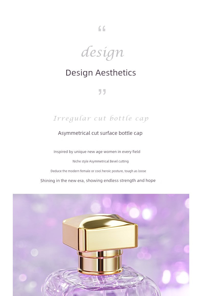 Viverol Women Long-Lasting Light Perfume Fresh Elegance Wisteria Flower Fragrance Gift Box