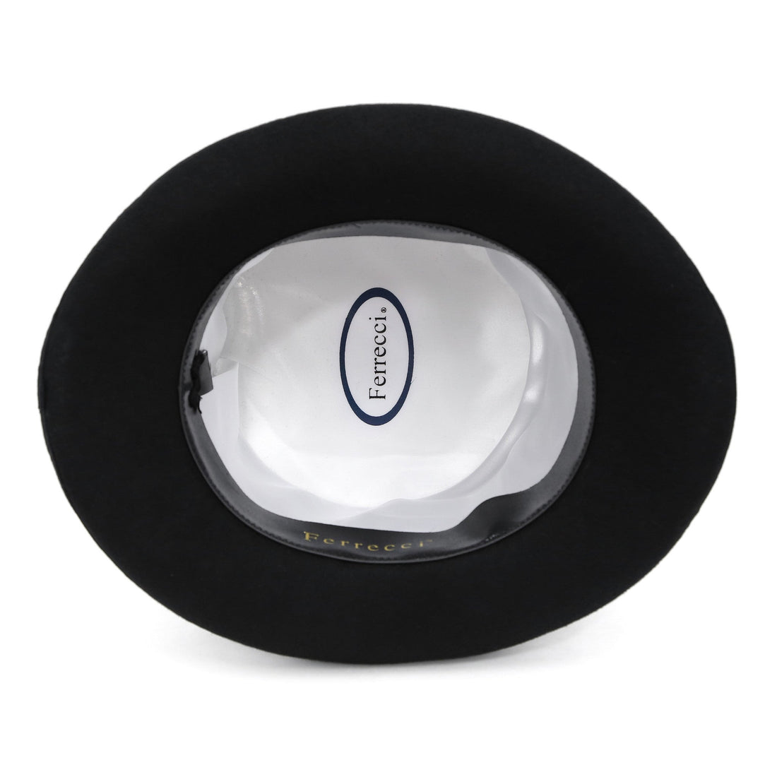Black Wool Felt Top Hat for Men | Ferrecci