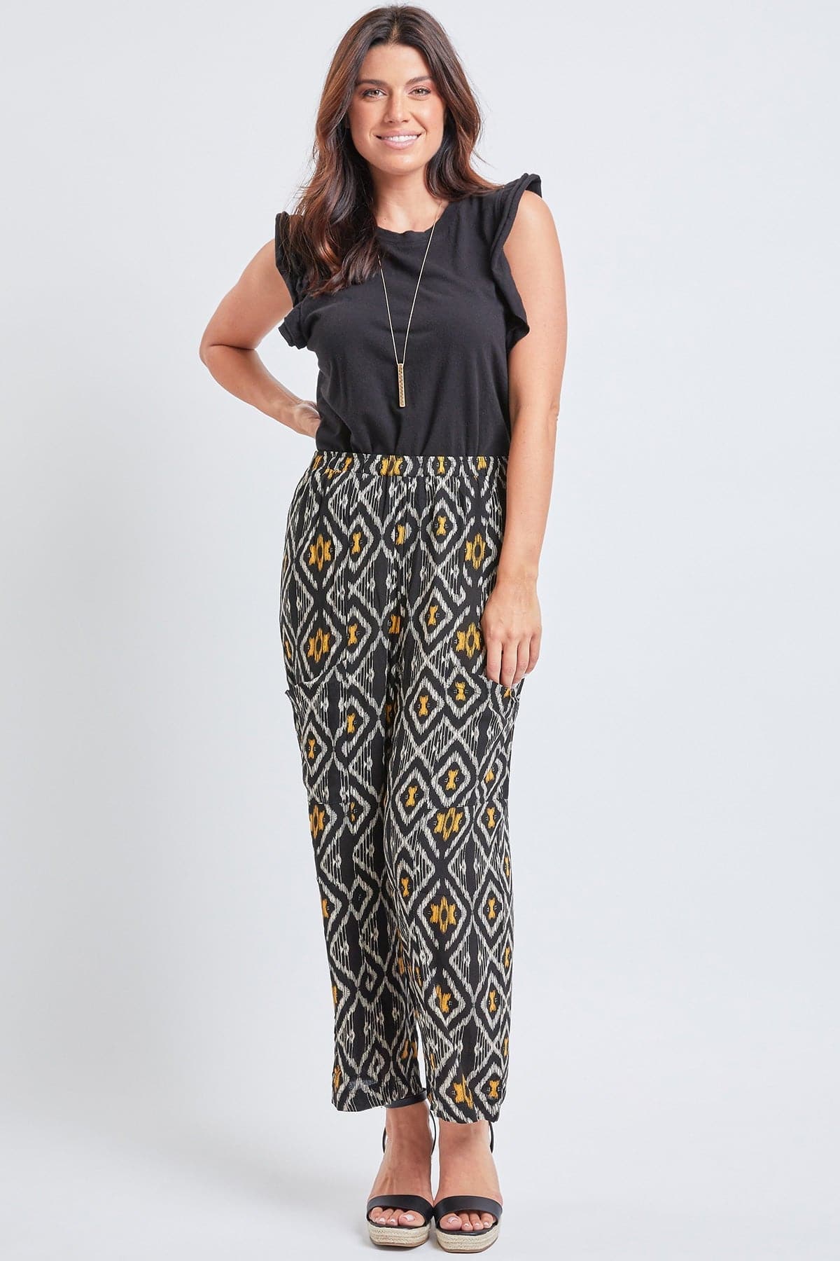 Women's Pull-On Relaxed High Rise Pant