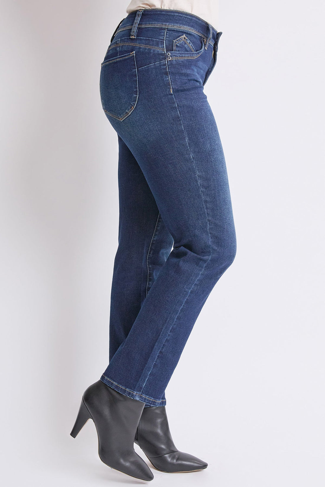 Women's High Rise Curve Confidence  Straight  Jeans