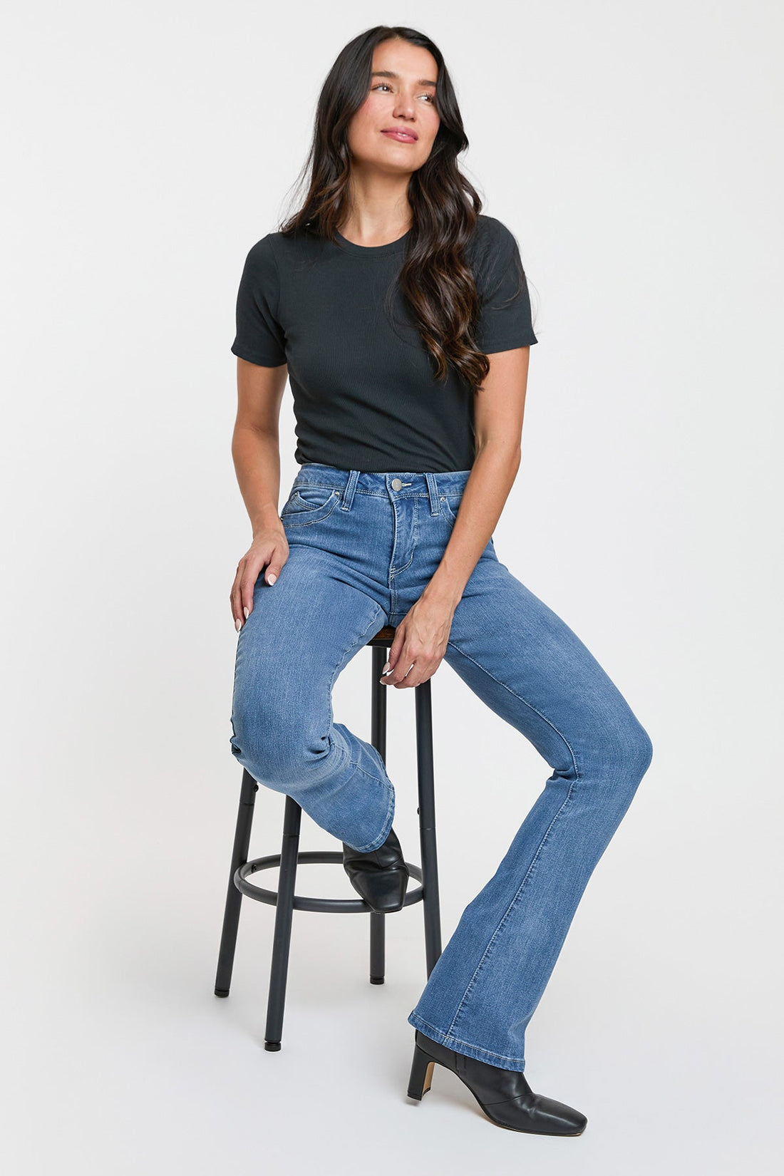 Women's High Rise Curve Confidence  Bootcut Jeans