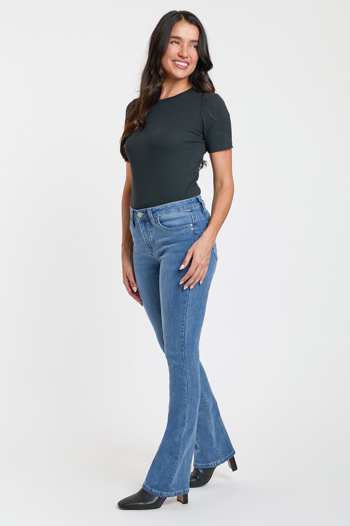 Women's High Rise Curve Confidence  Bootcut Jeans