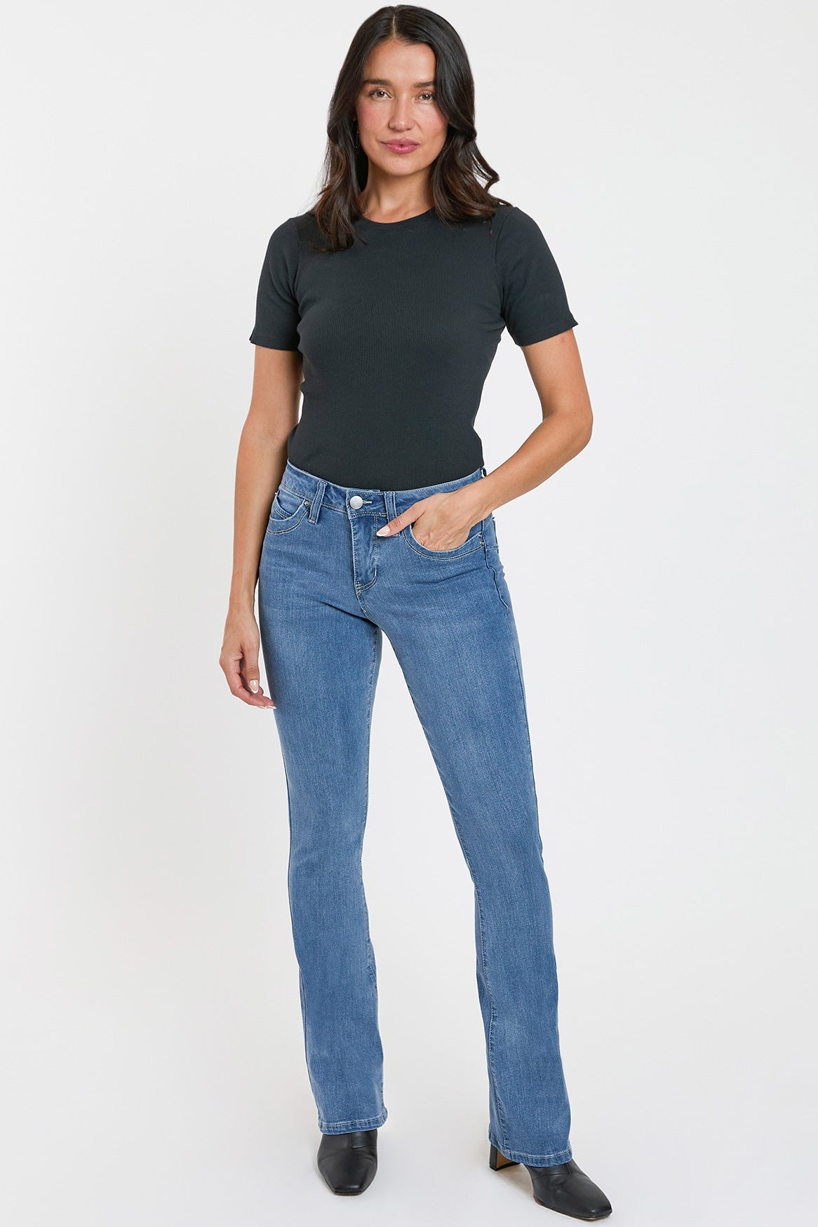 Women's High Rise Curve Confidence  Bootcut Jeans