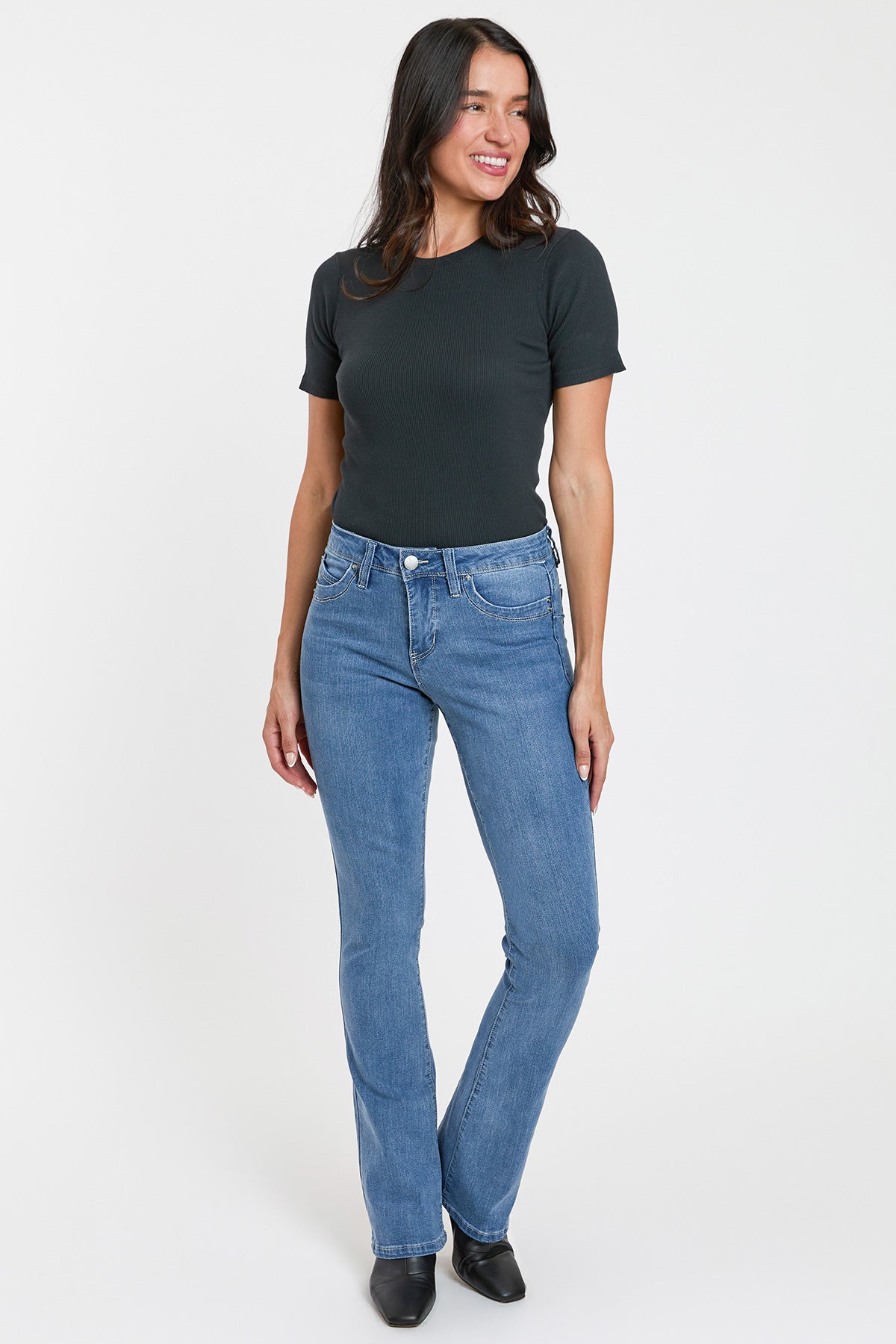 Women's High Rise Curve Confidence  Bootcut Jeans