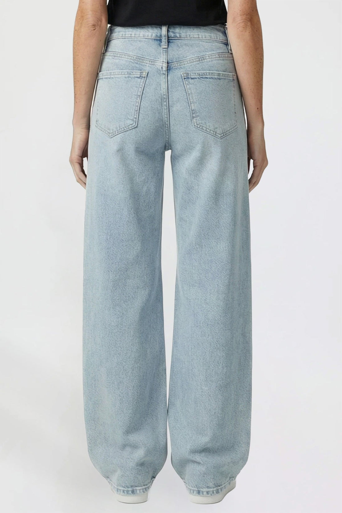 Women's Kayla High Rise Premium Stretch Wide Leg Jeans