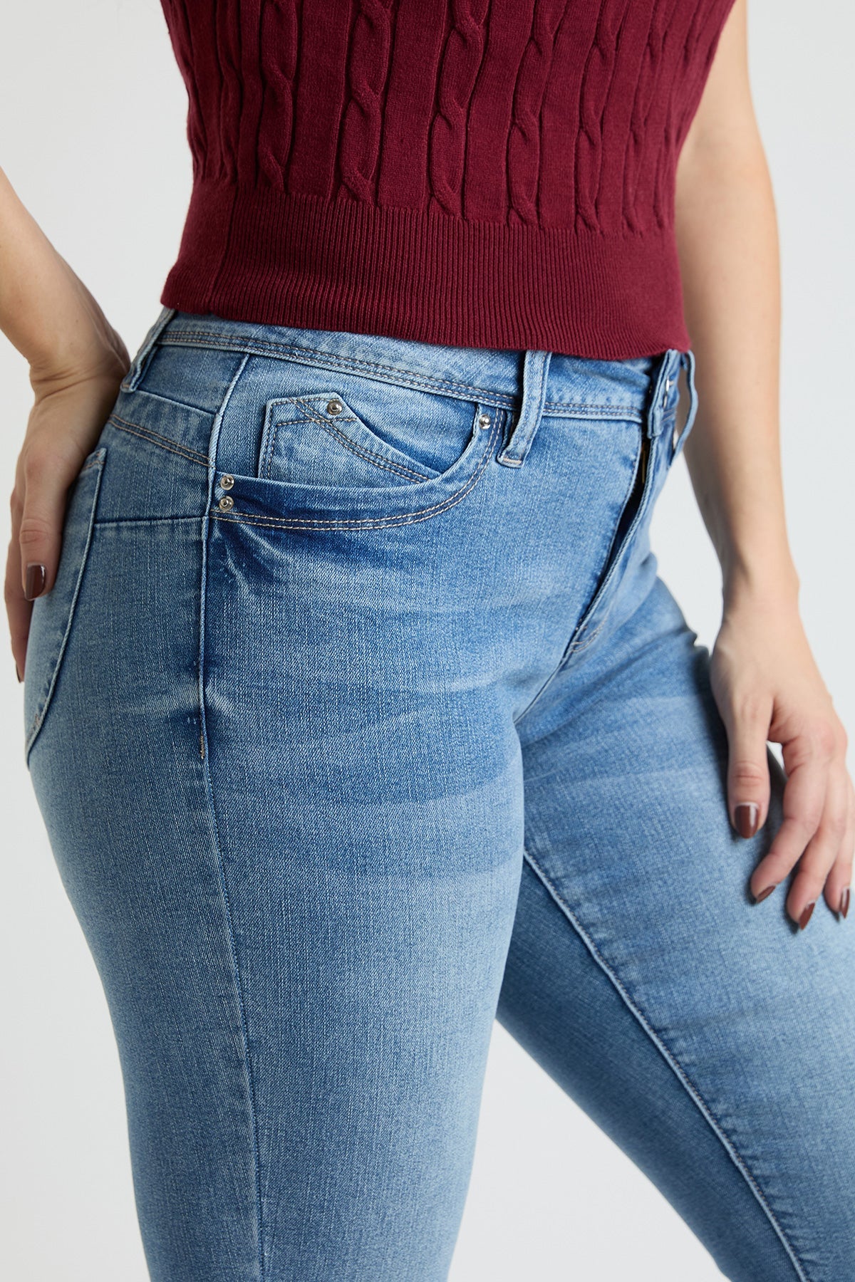 Women's High Rise Curve Confidence  Skinny Jeans