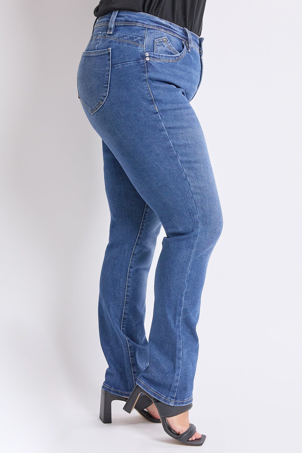 Women's Plus High Rise Curve Confidence  Straight