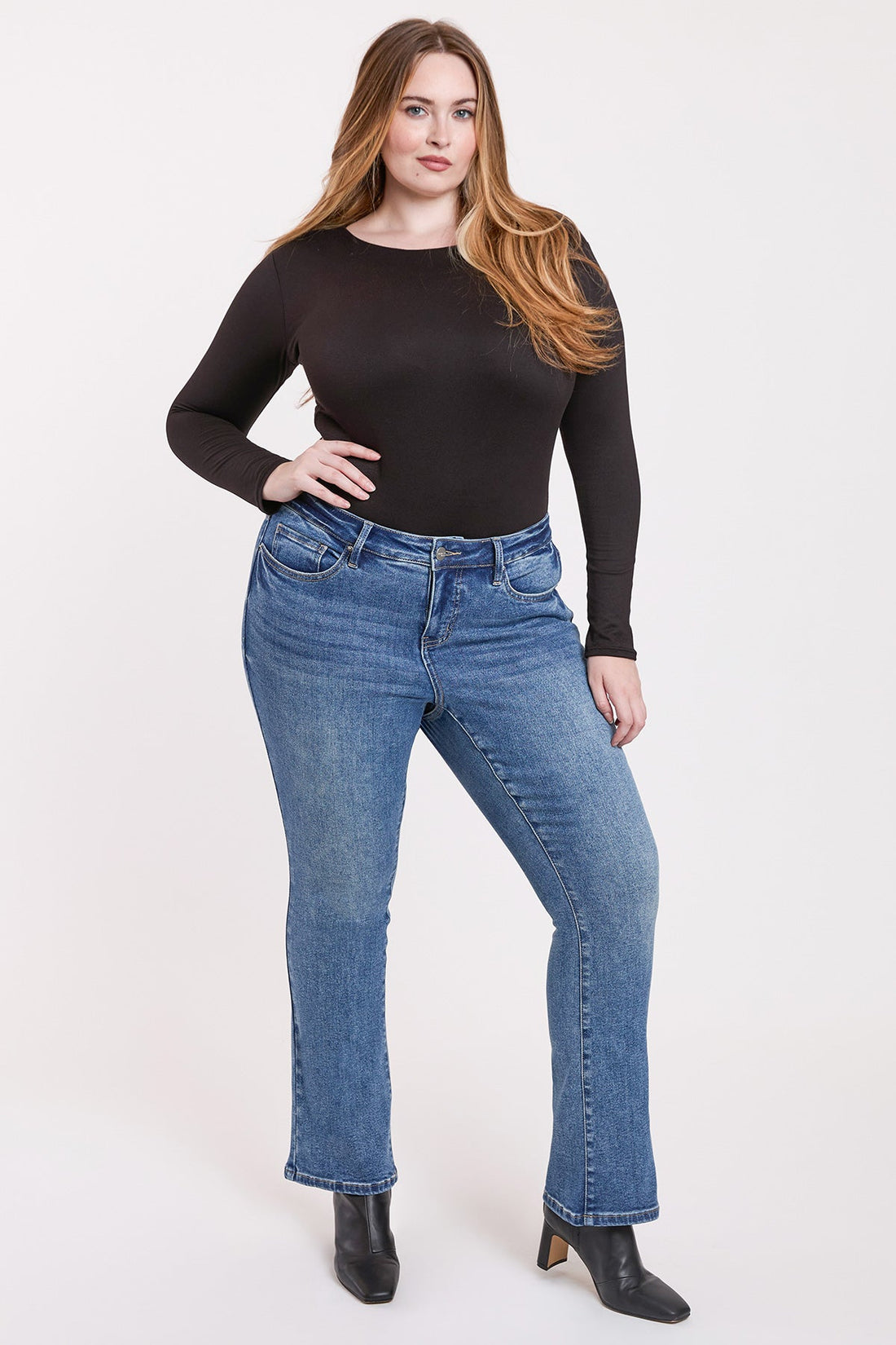 Women's Plus Premium Stretch Bootcut Jeans