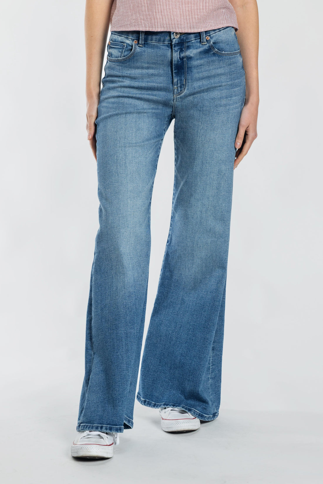 High Rise Super Wide Leg Jeans