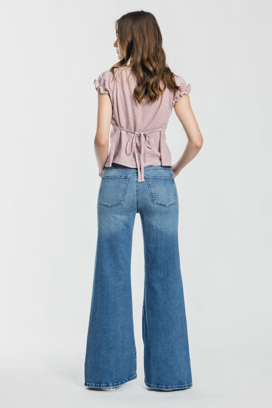 High Rise Super Wide Leg Jeans