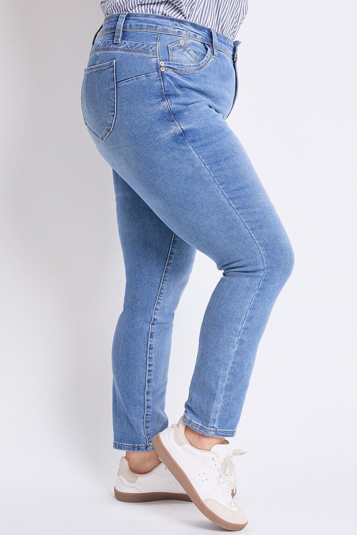 Women's Plus High Rise Curve Confidence  Skinny Jeans