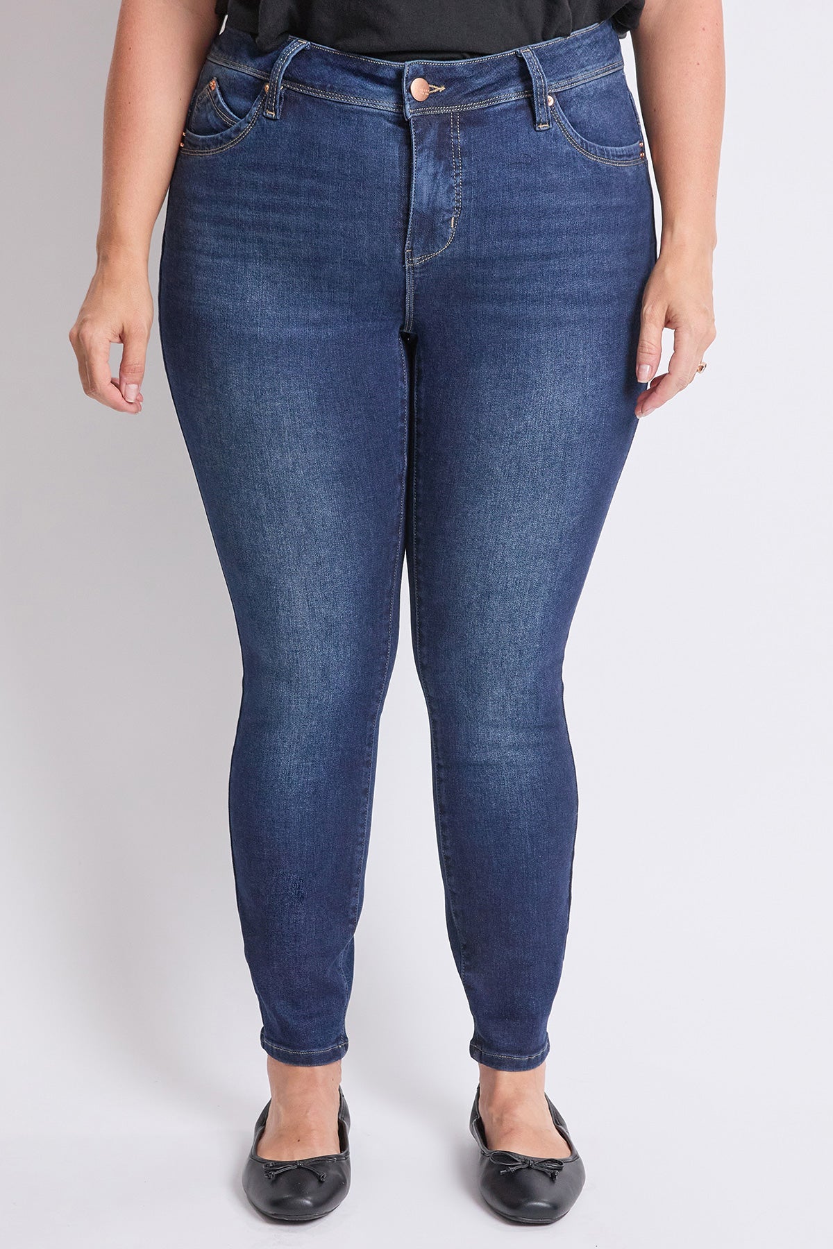Women's Plus High Rise Curve Confidence  Skinny Jeans