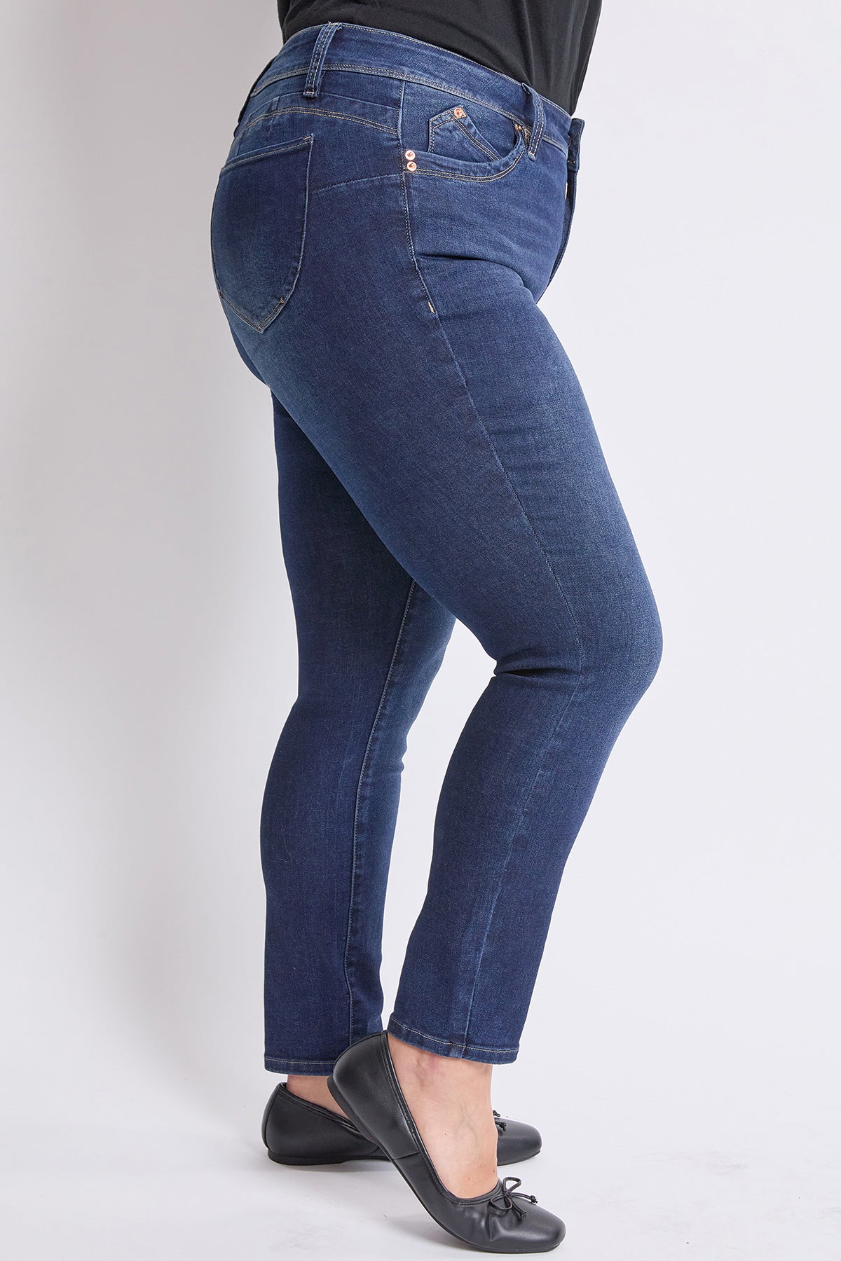 Women's Plus High Rise Curve Confidence  Skinny Jeans