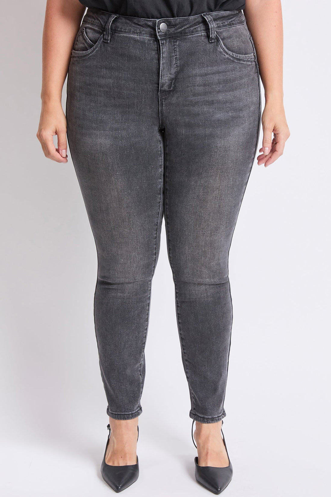 Women's Plus High Rise Curve Confidence  Skinny Jeans